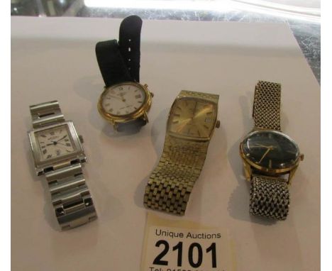 5 gentleman's Rotary wrist watches.