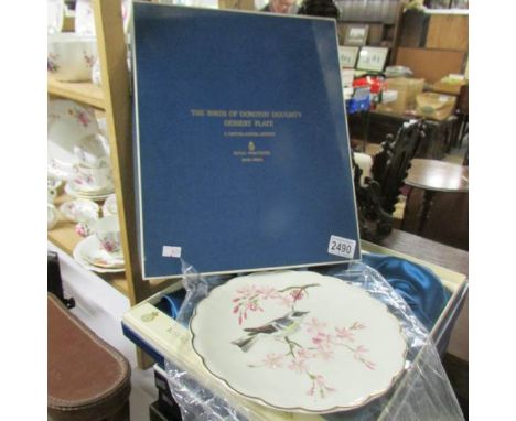 6 boxed limited edition 'The Birds of Dorothy Doughty' by Royal Worcester.