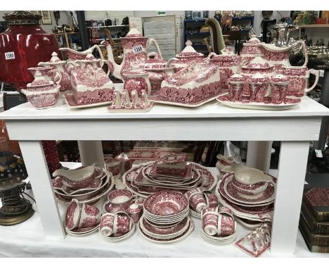 A large quantity of Masons vista dinner-tea-coffee &amp; breakfast service