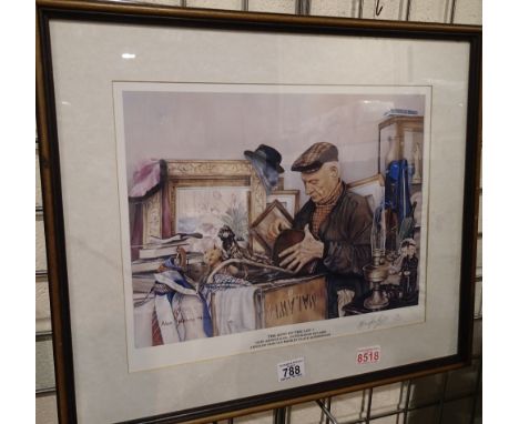 Framed limited edition print The Best of The Lot by Alan Hawks