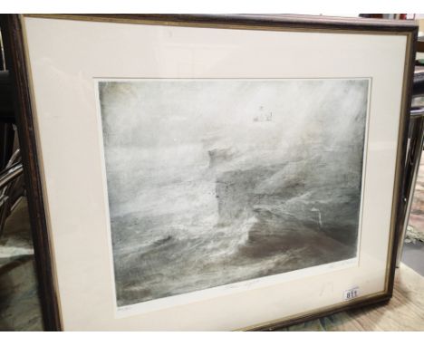 Limited edition print of Stoer Light by Paul Ritchie 20/50 45 x 34 cm 