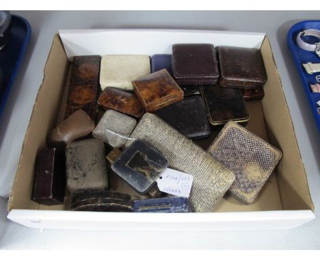 Assorted Vintage Jewellery Boxes. (20) [256677]