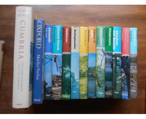 UK TOPOGRAPHY   WYATT, J.  Cumbria  1st.ed. 2004, London, d/w, plus 11 'Portrait of...' series &amp; 1 other, all publ. by Ha