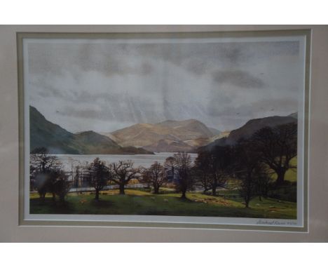 Signed limited edition print with coa Michael Reavers with coa 