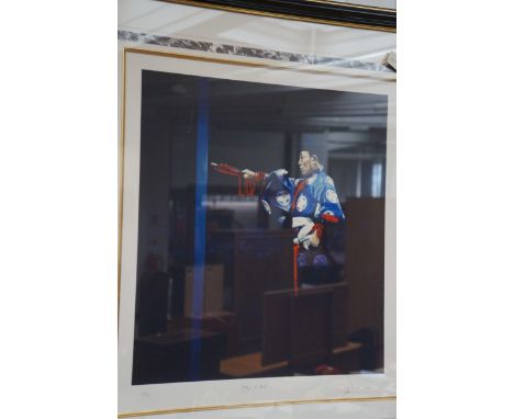 Large signed limited edition print 
