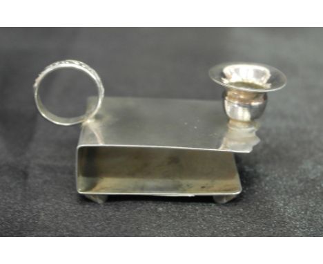 A silver circular engine turned ashtray, London 1967: maker's mark R.H.& Son, approx weight 3.9oz