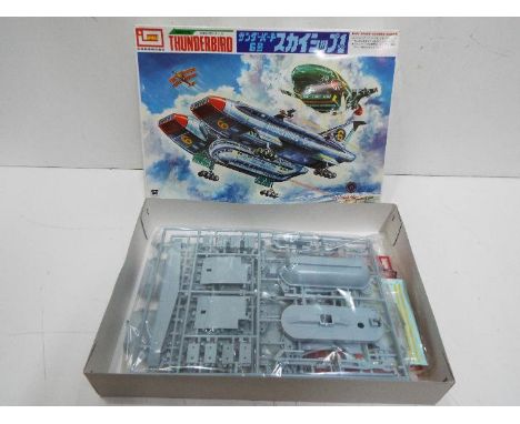IMAI, Thunderbirds, Gerry Anderson - A boxed vintage IMAI 093 plastic 'Thunderbird 6' model kit. The kit has parts contained 