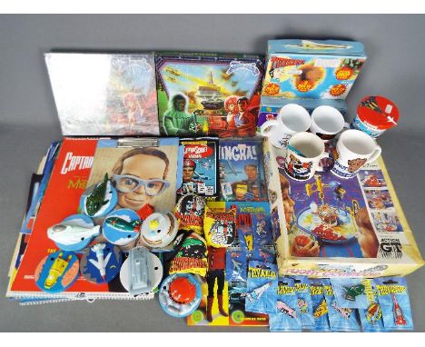 Action GT; Arrow Puzzles, Other - A mixed collection of TV related / Gerry Anderson orientated collectables, memorabilia, toy