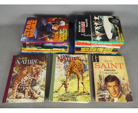 The Saint - Stingray - Tarzan - A collection of 24 TV related children's annuals and books including, Victor Book For Boys, T