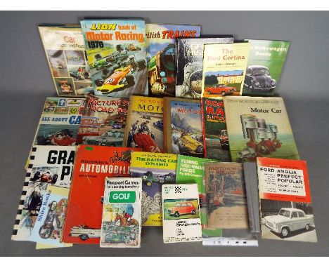 The Racing Car Explained - Tuning Side-valve Fords - The Ford Cortina - A collection of 18 vintage motoring related books, an