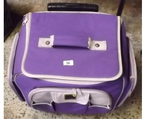 1 PURPLE CRAFT CADDY       