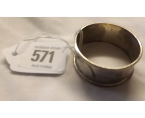 PLAIN SILVER NAPKIN RING