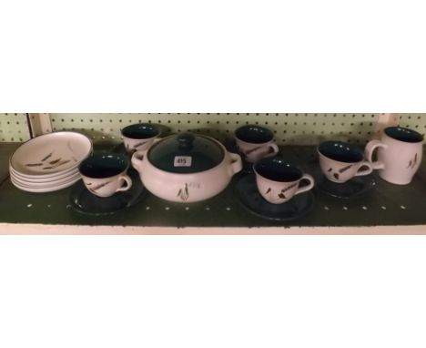 SHELF OF VARIOUS WHEAT LEAF DENBY     
