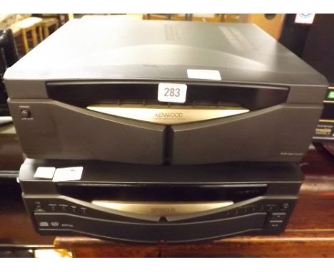 KENWOOD POWER AMPLIFIER MULTI DISC PLAYER    