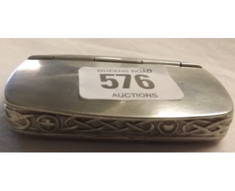 BEST QUALITY PEWTER SNUFF BOX