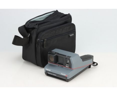 A Polaroid Impulse AF Instant Camera, black, body VG-E, optics G-VG, untested, in carry case,