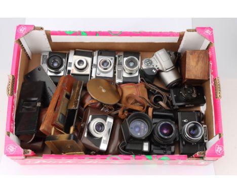 A Mixed Selection of Cameras, including Fujifilm HD-M, Zeiss Ikon Icarex 35 and more (a lot)