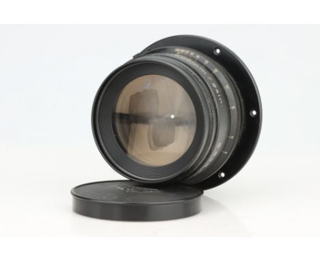 A Rodenstock APO-Ronar f/9 600mm Lens, black, body, VG, elements, F-G, some internal fungus