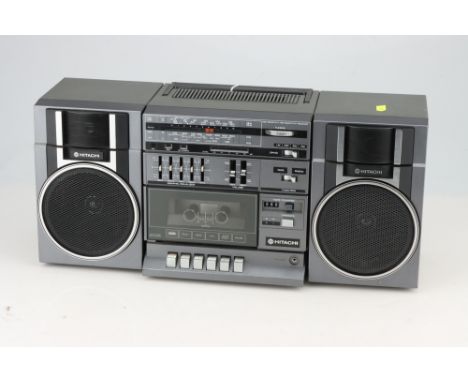 A Hitachi TRK-9005E Boom Box Ghetto Blaster, untested (a lot)