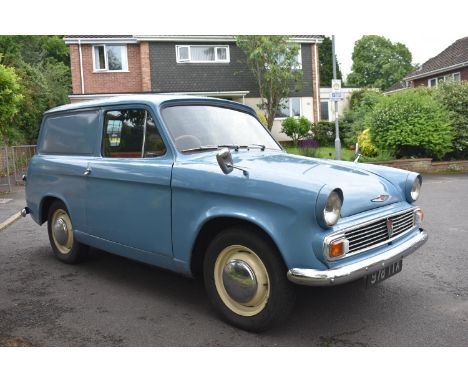 A 1964 Commer Cob 7cwt Series III van, registration number 978 TTA, chassis number B631888, engine number B631888, azure blue