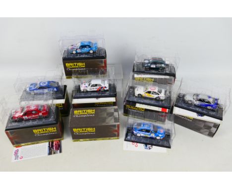 Atlas Editions - A boxed collection of eight boxed 1:43 scale diecast model cars from the Atlas Editions 'British Touring Car