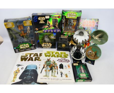 Kenner - Hasbro - Marvel 6 x boxed items, 2 x unboxed and 3 x books including a fully poseable Wicket The Ewok, special editi