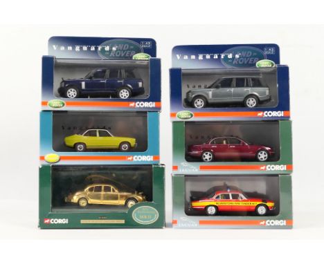 Vanguards - Six boxed Limited Edition diecast 1:43 scale model vehicles from Vanguards. Lot includes VA09104 Jaguar XJ Super 