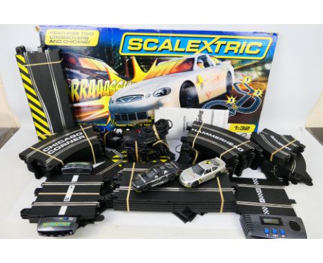 Scalextric - A collection of modern track and accessories comprising a part Top Gear set # C1218 and a part Bash'N Crash Extr