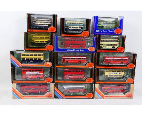 EFE - Exclusive First Editions - Busses. A selection of Fifteen boxed Diecast models in Window boxes appearing in Excellent c