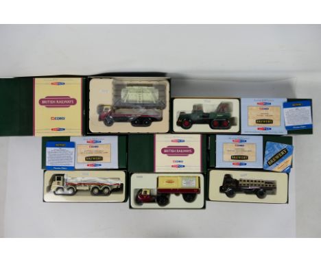 Corgi - Five boxed 1:50 scale diecast model commercial vehicles from Corgi's 'Premium Edition' range. Lot consists of CC11606