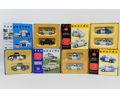 Vanguards - Four boxed Limited Edition diecast 1:43 scale 'Police' sets from Vanguards. Lot consists of  PP1002 Hillman Imp '