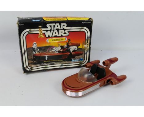 Kenner - Star Wars - A boxed Land Speeder vehicle # 38020. The model appears Near Mint with some slight peeling of the sticke