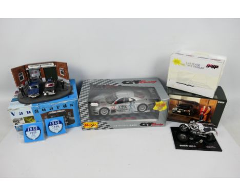 Maisto - GMP - Vanguards - BMW - A mixed group of boxed diecast model in various scales.  Lot consists of Vanguards PD 2002 L