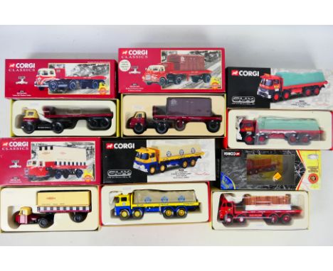 Corgi - Corgi Classics - Six boxed Limited Edition diecast 1:50 scale model trucks from various Corgi series. Lot includes #2