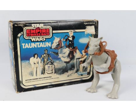 Kenner - Star Wars - A boxed Tauntaun figure # 39820. The model appears Mint in its original cardboard inner packaging pieces