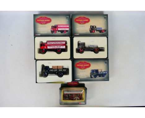 Corgi - Four boxed predominately Limited Edition diecast models from Corgi's 'Vintage Glory of Steam' series. Lot consists of