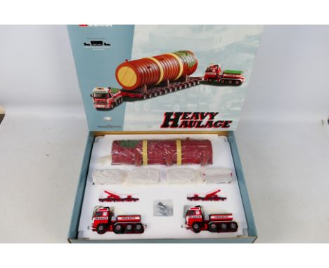 Corgi Heavy Haulage - A boxed Corgi Heavy Haulage Limited Edition CC12403 Volvo FH 4 Axle Ballasted Tractor x2, Nicolas Bogie