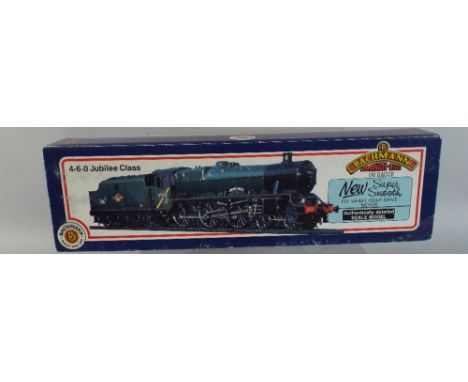 An 00 Gauge Bachmann 31152 BRb Jubilee Class 4-6-0 Number 45568 Western Australia. 