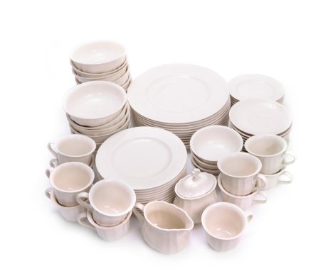 75 Piece Lenox Casual Elegance U.S.A. dish group. Plates: D:11in(27.9cm), 8in(20.3cm),  6.25in(15.8cm), 6in(15.2cm) Bowls: 6i