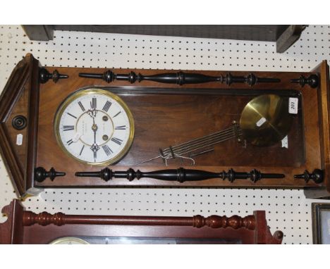 An Austin & Co. Limited of Dublin mahogany cased mantle clock with Roman numerals to the dial