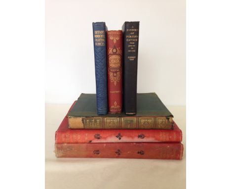 Collection of 6 vintage books on warfare to include 2 volumes of 'With the Flag to Pretoria' (a history of the Boer war from 