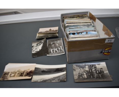 A collection of vintage and modern Postcards, various including street scenes