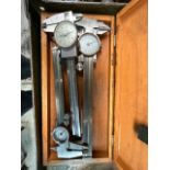 (3) 6" Dial Vernier Calipers