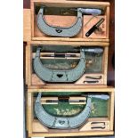 (3) VIS 3"-6" Micrometers