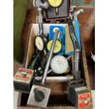 LOT - Dial Gages and Magnetic Stand