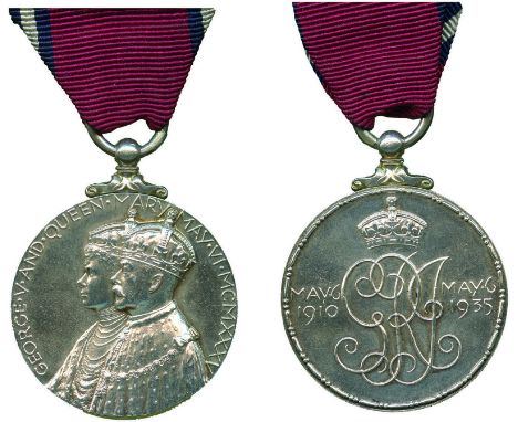 COINS, 錢幣, SINGAPORE, 新加坡, Singapore 新加坡: Silver Jubilee Medal for the Silver Jubilee of George V and Queen Mary, 1935 (Capt 