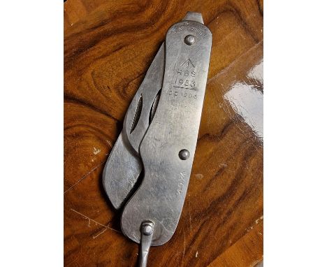 1950's Army Swiss Army Knife - w/broad arrow mark and RBS - CC1286 detail
