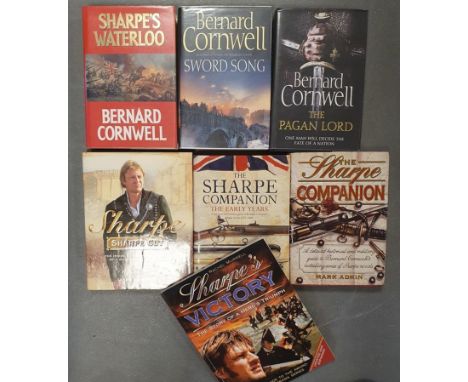 Sharpe Book Collection by Bernard Cornwell including a Signed First Edition