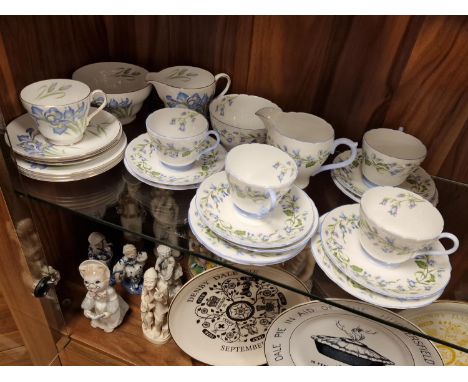 Shelley Harebell Tea Service