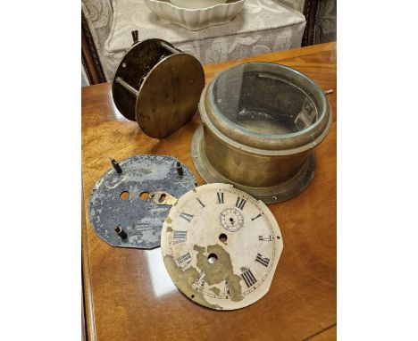 Deconstructed Antique Nautical Ship's Clock
